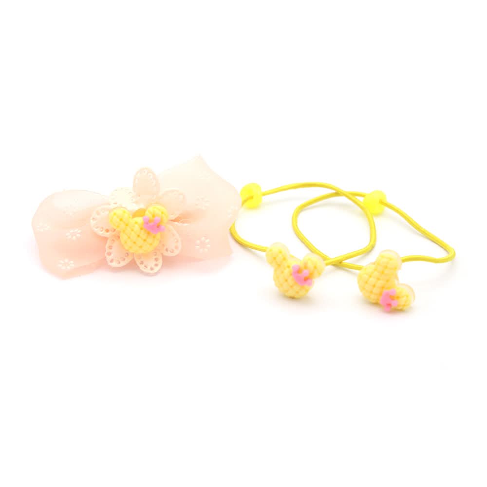 Girls Hair Pins (AY-146) - Peach, Kids, Hair Accessories, Chase Value, Chase Value