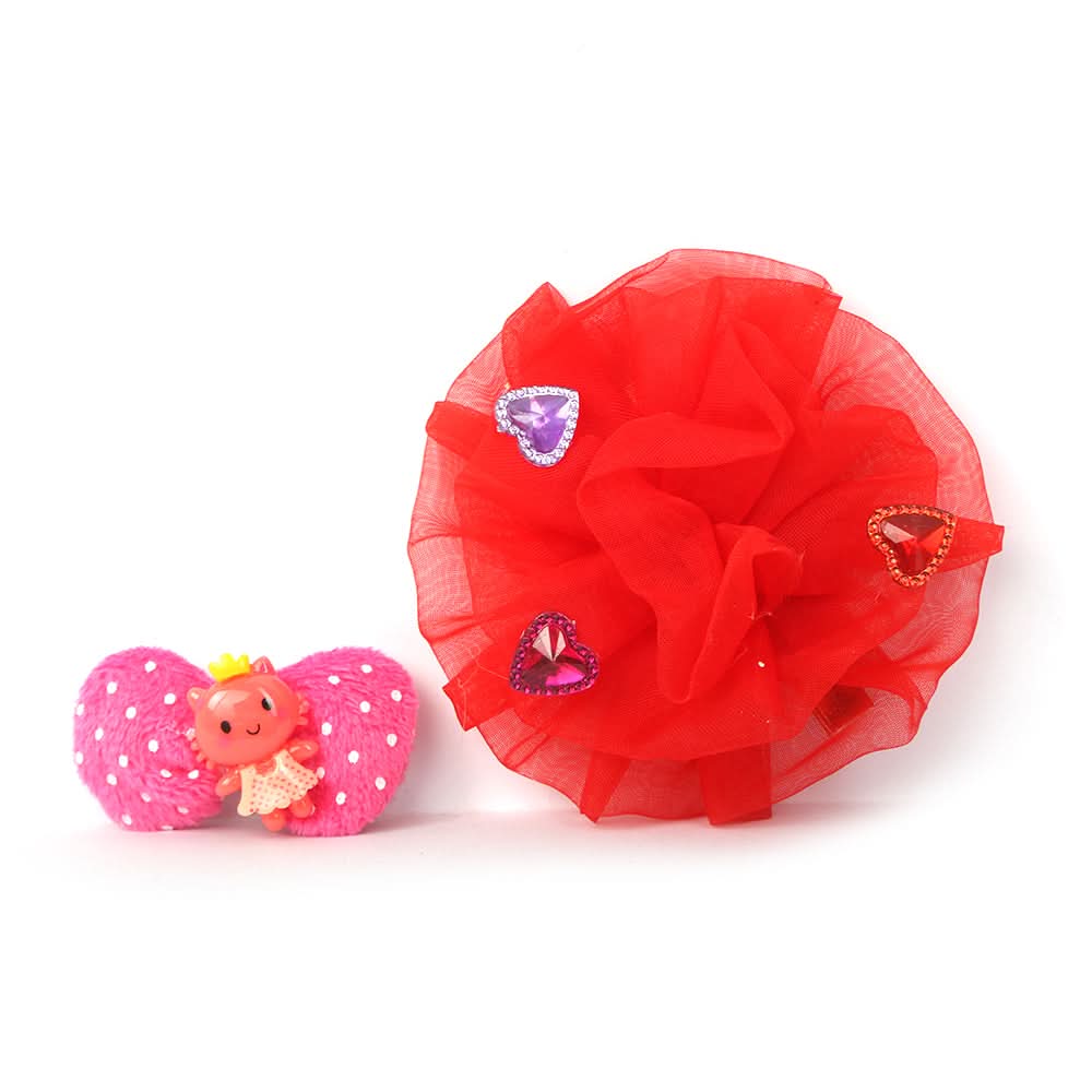 Girls Hair Pins (AY-146) - Red, Kids, Hair Accessories, Chase Value, Chase Value