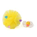 Girls Hair Pins (AY-146) - Yellow, Kids, Hair Accessories, Chase Value, Chase Value