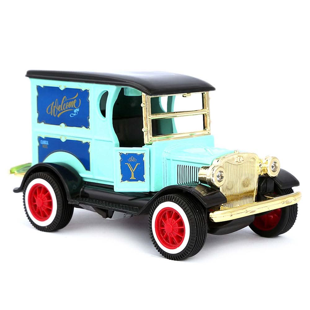 Die Cast Friction Royal Car - Cyan, Kids, Non-Remote Control, Chase Value, Chase Value