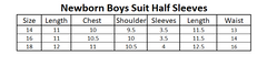 Boys Half Sleeves Suit - Blue, Kids, NB Boys Sets And Suits, Chase Value, Chase Value