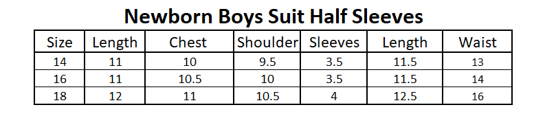 Boys Half Sleeves Suit - Yellow, Kids, New Born Boys Sets And Suits, Chase Value, Chase Value