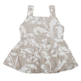 Newborn Girls Frock - Light Brown, Kids, New Born Girls Frocks, Chase Value, Chase Value