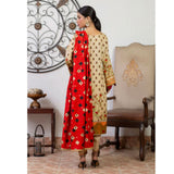 Rangreza Printed Lawn Unstitched 3 Pc Suit - V-5, Women, 3Pcs Shalwar Suit, ZS Textiles, Chase Value