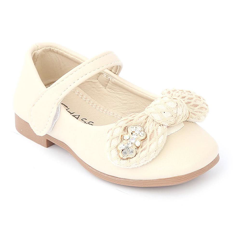 Girls Fancy Pumps (A101) - Beige, Kids, Pump, Chase Value, Chase Value