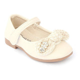Girls Fancy Pumps (A101) - Beige, Kids, Pump, Chase Value, Chase Value
