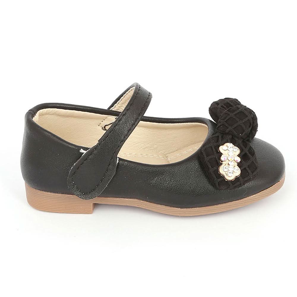 Girls Fancy Pumps (A101) - Black, Kids, Pump, Chase Value, Chase Value