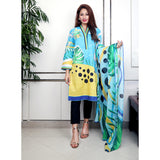 Eminent Lawn Unstitched  2Pcs Suit - V2-12, Women, 2Pcs Shalwar Suit, Eminent, Chase Value