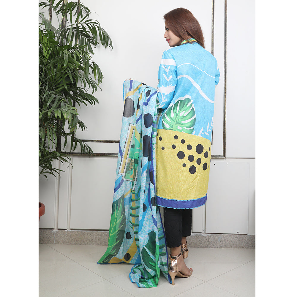 Eminent Lawn Unstitched  2Pcs Suit - V2-12, Women, 2Pcs Shalwar Suit, Eminent, Chase Value