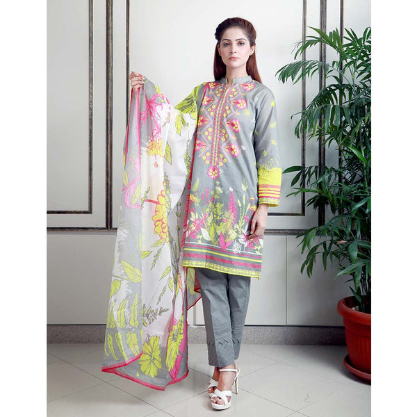 Eminent Digital Lawn Unstitched 3Pcs Suit - V2-20, Women, 3Pcs Shalwar Suit, Eminent, Chase Value