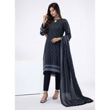 Erum Misha Printed Lawn 3 Pcs Unstitched Suit - 1, Women, 3Pcs Shalwar Suit, Erum Misha, Chase Value