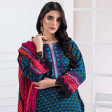Erum Misha Printed Lawn 3 Pcs Unstitched Suit - 7, Women, 3Pcs Shalwar Suit, Erum Misha, Chase Value