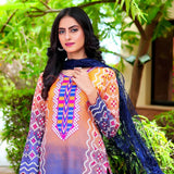Malai Unstitched 3Pcs Suit - V-4-1, Women, 3Pcs Shalwar Suit, Chase Value, Chase Value
