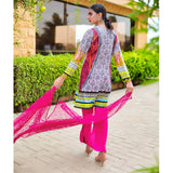 Malai Unstitched 3Pcs Suit - V-4-6, Women, 3Pcs Shalwar Suit, Chase Value, Chase Value