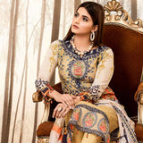 Floriani Viscose ChickenKari Embroidered Unstitched 3Pcs Suit - AY-2849, Women, 3Pcs Shalwar Suit, Rana Arts, Chase Value