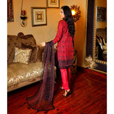 Malai Unstitched 3Pcs Suit V1 - NZ-02, Women, 3Pcs Shalwar Suit, Chase Value, Chase Value