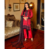 Malai Unstitched 3Pcs Suit V1 - NZ-02, Women, 3Pcs Shalwar Suit, Chase Value, Chase Value