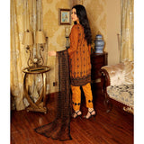 Malai Unstitched 3Pcs Suit V1 - NZ-05, Women, 3Pcs Shalwar Suit, Chase Value, Chase Value