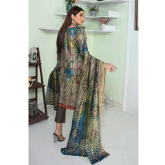 Marwa Linen Embroidered Unstitched 3Pcs Suit - 5661, Women, 3Pcs Shalwar Suit, Rashid Textile, Chase Value