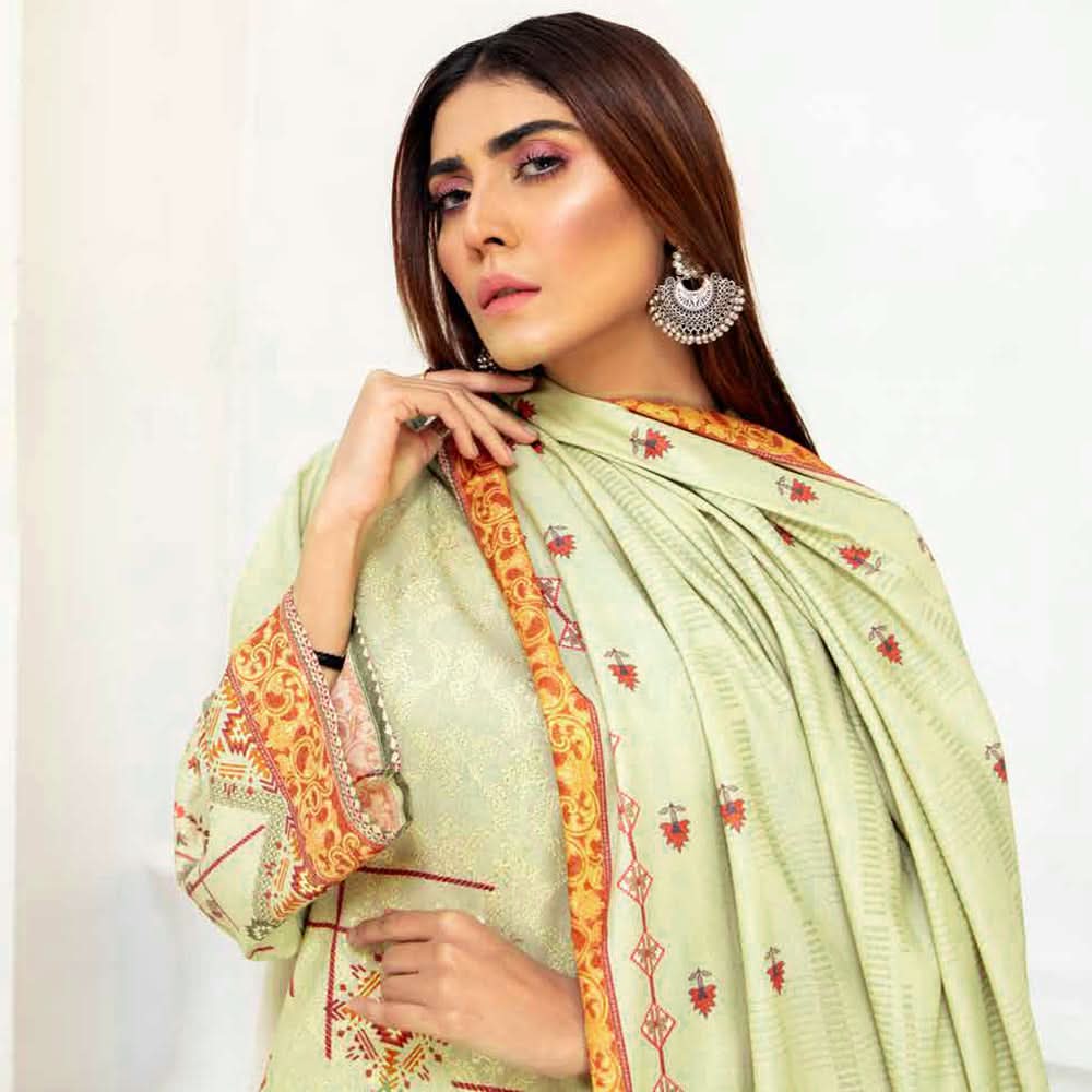 Nazik Karandi Chicken Kari Unstitched 3Pcs Suit - 6532, Women, 3Pcs Shalwar Suit, Rashid Textile, Chase Value