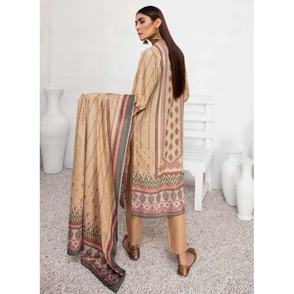 Nazik Karandi Chicken Kari Unstitched 3Pcs Suit - 6538, Women, 3Pcs Shalwar Suit, Rashid Textile, Chase Value