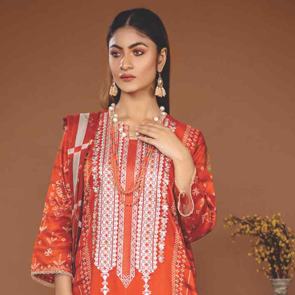 Amani Viscose Embroidered Unstitched 3Pcs Suit - 6963, Women, 3Pcs Shalwar Suit, Rashid Textile, Chase Value