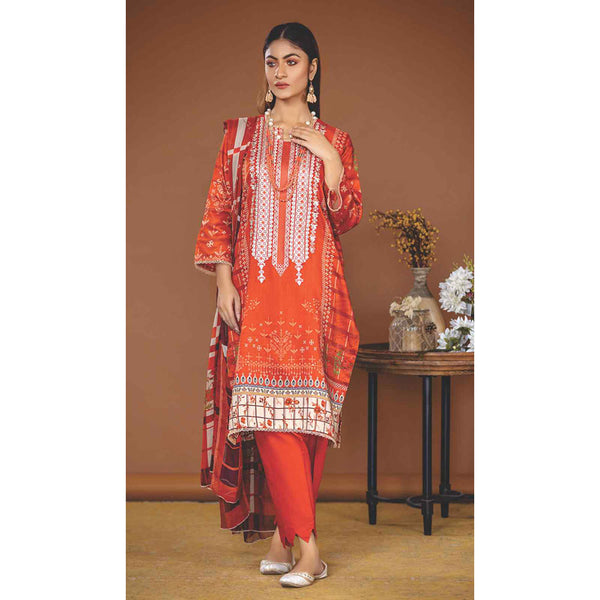 Amani Viscose Embroidered Unstitched 3Pcs Suit - 6963, Women, 3Pcs Shalwar Suit, Rashid Textile, Chase Value