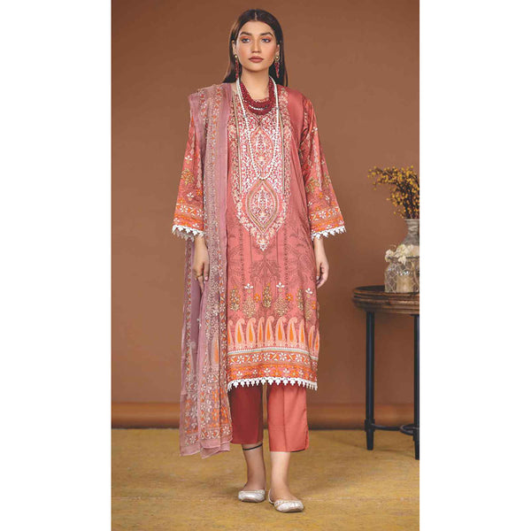 Amani Viscose Embroidered Unstitched 3Pcs Suit - 6964, Women, 3Pcs Shalwar Suit, Rashid Textile, Chase Value