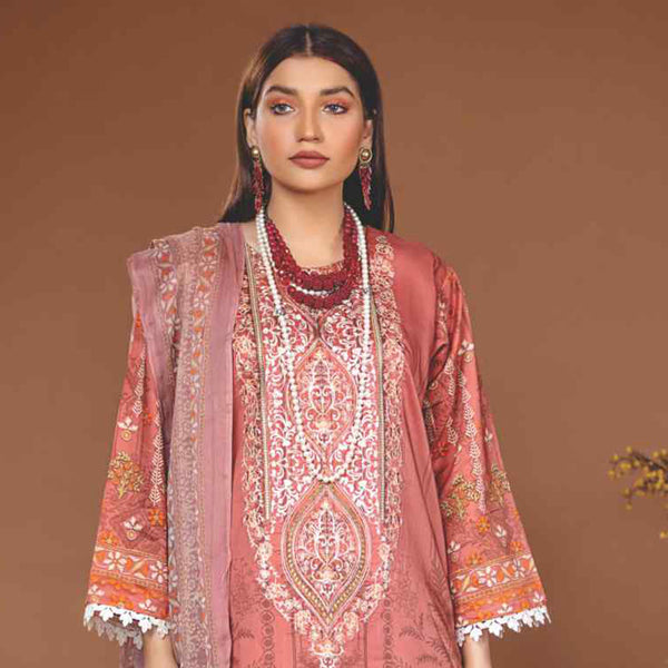 Amani Viscose Embroidered Unstitched 3Pcs Suit - 6964, Women, 3Pcs Shalwar Suit, Rashid Textile, Chase Value