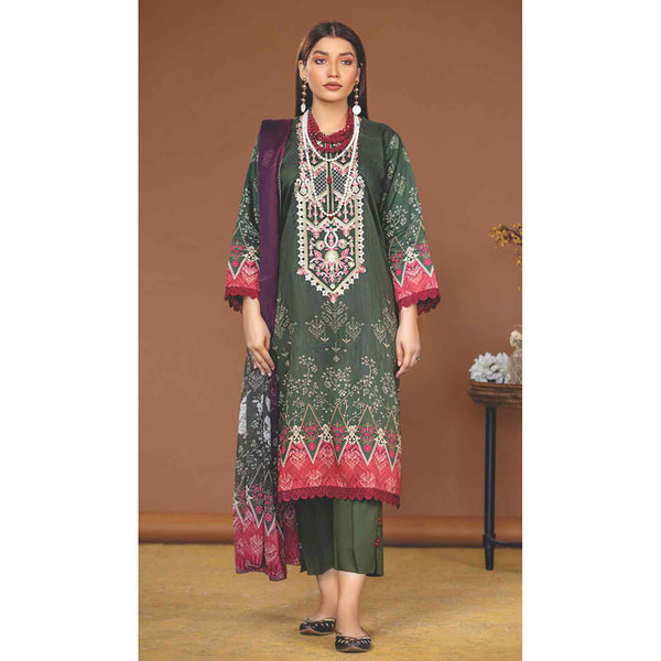 Amani Viscose Embroidered Unstitched 3Pcs Suit - 6965, Women, 3Pcs Shalwar Suit, Rashid Textile, Chase Value