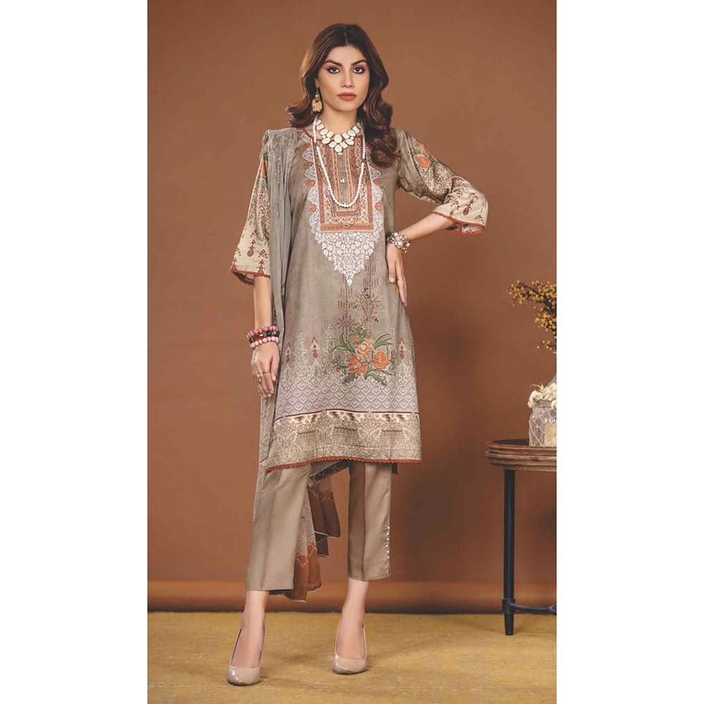 Amani Viscose Embroidered Unstitched 3Pcs Suit - 6968, Women, 3Pcs Shalwar Suit, Rashid Textile, Chase Value