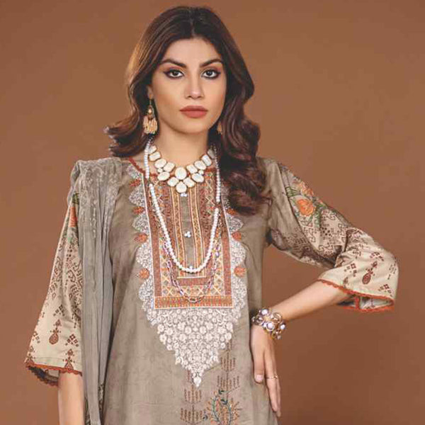 Amani Viscose Embroidered Unstitched 3Pcs Suit - 6968, Women, 3Pcs Shalwar Suit, Rashid Textile, Chase Value
