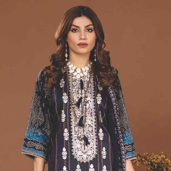 Amani Viscose Embroidered Unstitched 3Pcs Suit - 6970, Women, 3Pcs Shalwar Suit, Rashid Textile, Chase Value