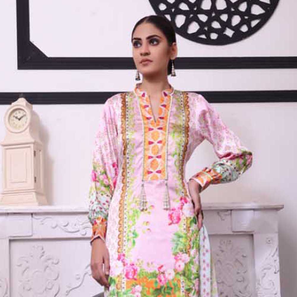 Revishen Sharlmoze Silk Unstitched 2Pcs Suit V1-6, Women, 2Pcs Shalwar Suit, Regalia Textiles, Chase Value
