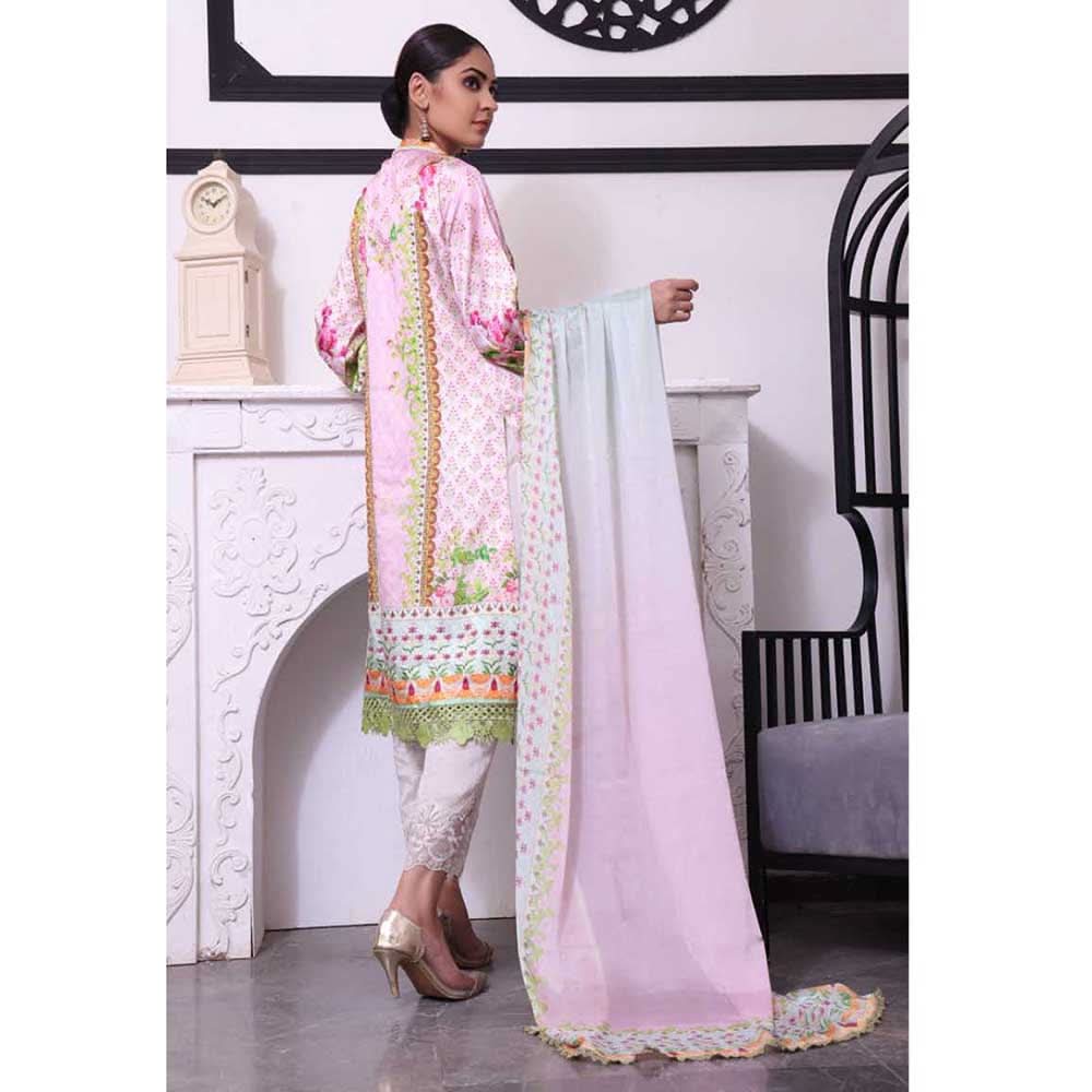Revishen Sharlmoze Silk Unstitched 2Pcs Suit V1-6, Women, 2Pcs Shalwar Suit, Regalia Textiles, Chase Value