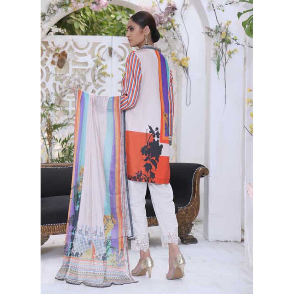 Revishen Sharlmoze Silk Unstitched 2Pcs Suit V1-8, Women, 2Pcs Shalwar Suit, Regalia Textiles, Chase Value