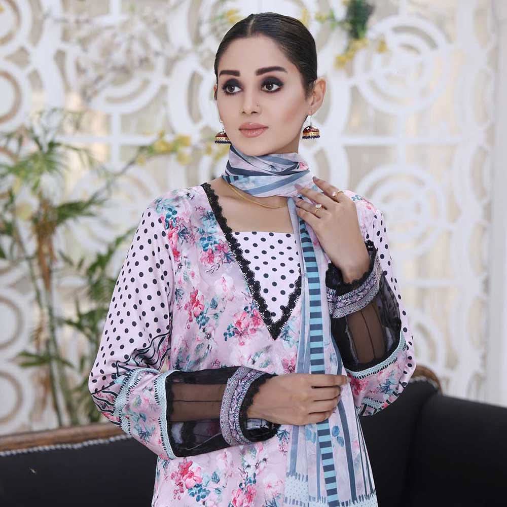 Revishen Sharlmoze Silk Unstitched 2Pcs Suit V1-9, Women, 2Pcs Shalwar Suit, Regalia Textiles, Chase Value