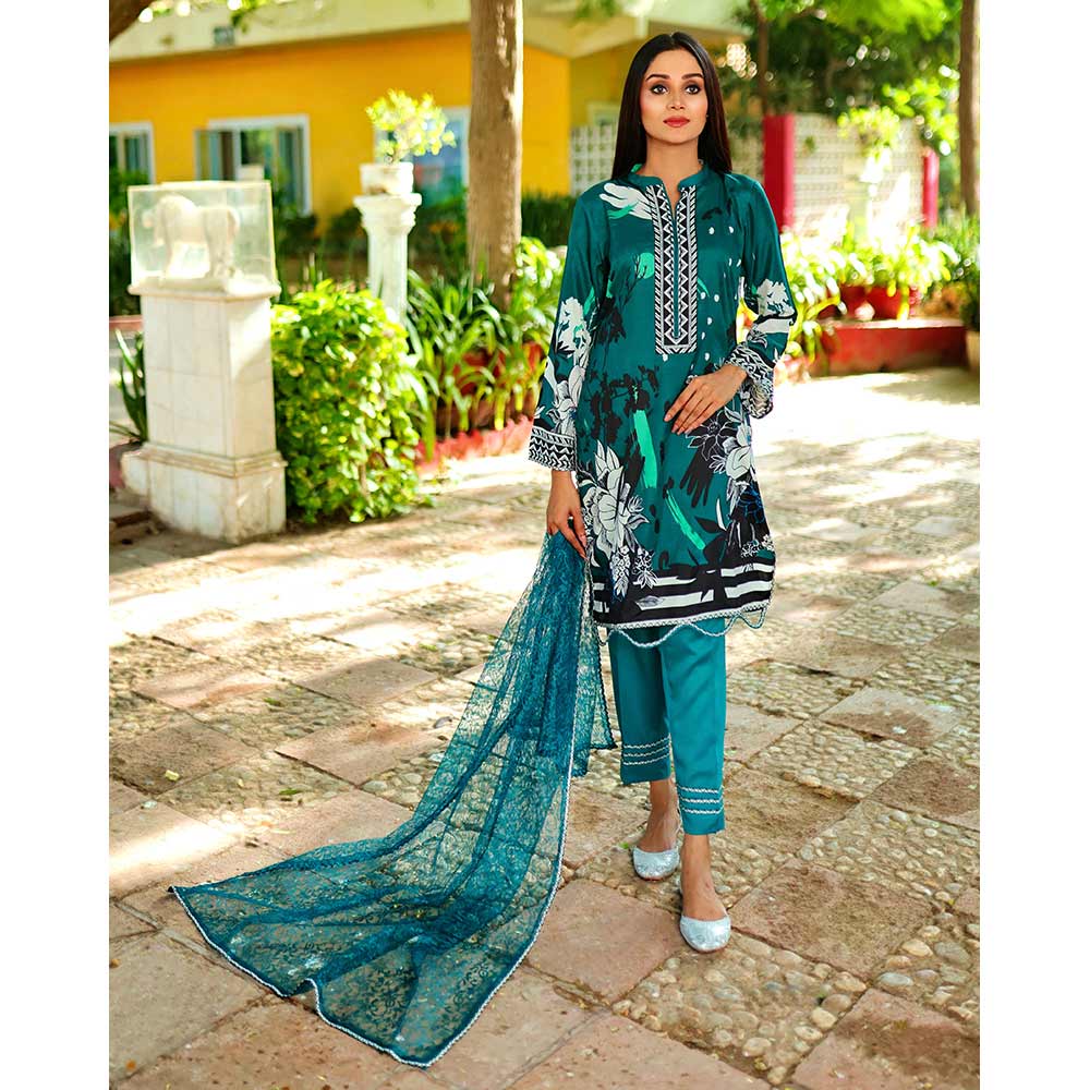 Sunaina Malai Unstitched 3Pcs Suit - 1, Women, 3Pcs Shalwar Suit, Chase Value, Chase Value