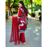 Sunaina Malai Unstitched 3Pcs Suit - 2, Women, 3Pcs Shalwar Suit, Chase Value, Chase Value