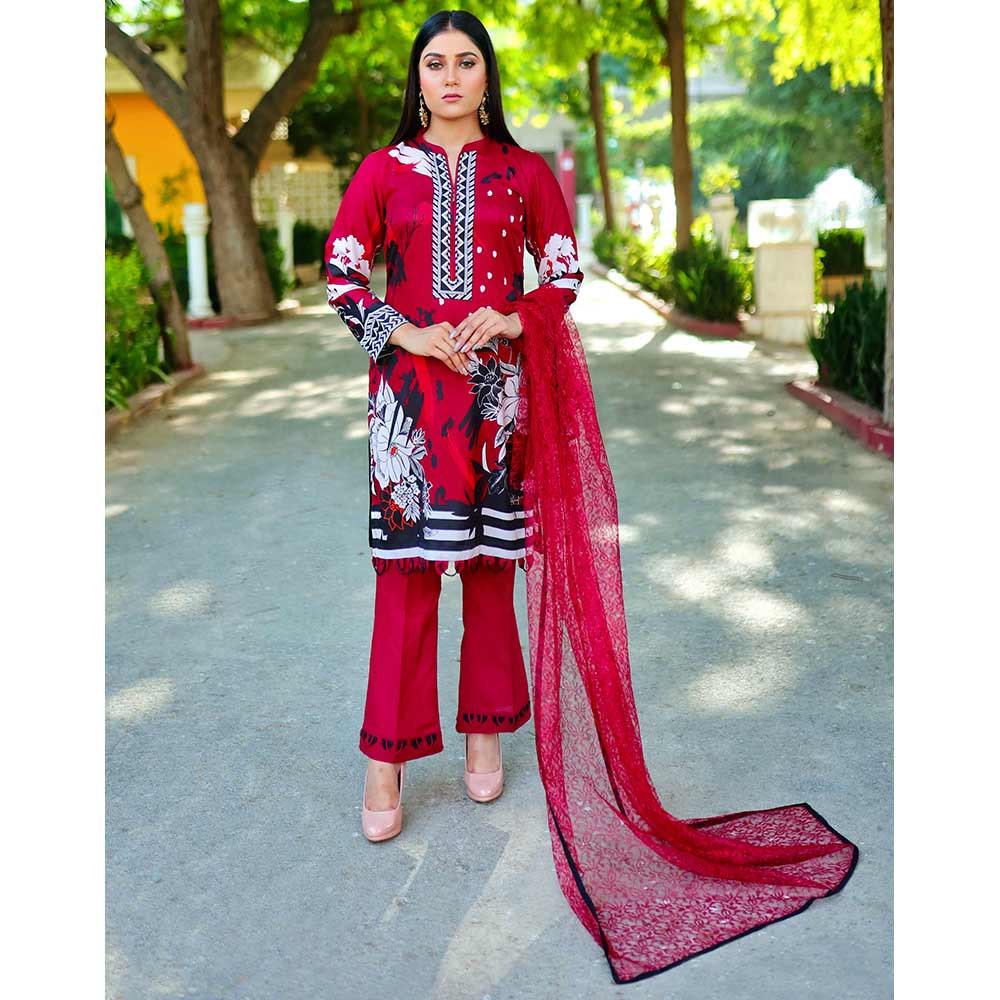 Sunaina Malai Unstitched 3Pcs Suit - 2, Women, 3Pcs Shalwar Suit, Chase Value, Chase Value