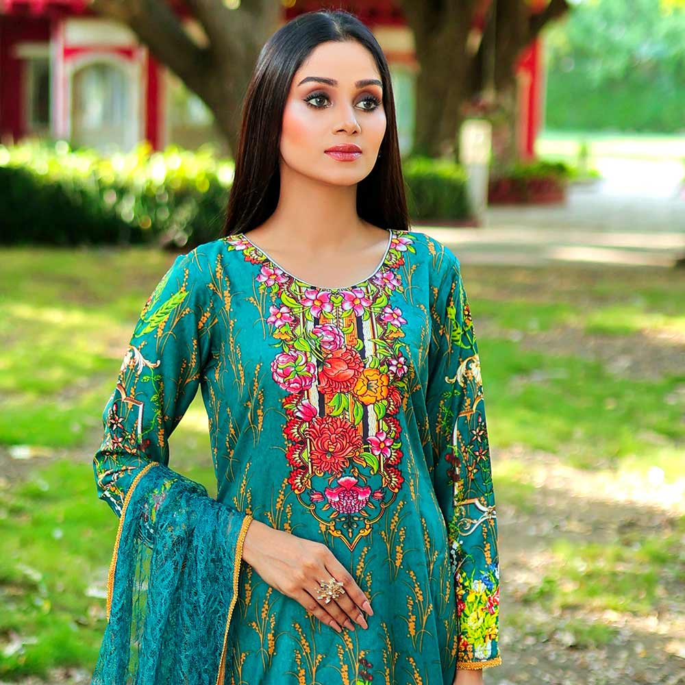 Sunaina Malai Unstitched 3Pcs Suit - 5, Women, 3Pcs Shalwar Suit, Chase Value, Chase Value