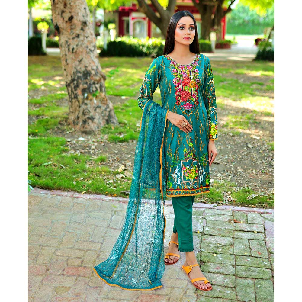 Sunaina Malai Unstitched 3Pcs Suit - 5, Women, 3Pcs Shalwar Suit, Chase Value, Chase Value