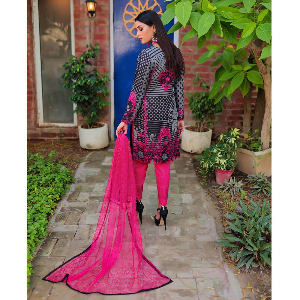 Sunaina Malai Unstitched 3Pcs Suit - 6, Women, 3Pcs Shalwar Suit, Chase Value, Chase Value