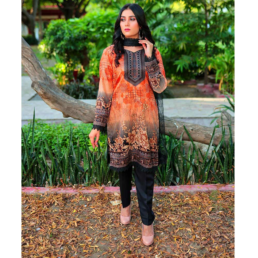 Sunaina Malai Unstitched 3Pcs Suit - 10, Women, 3Pcs Shalwar Suit, Chase Value, Chase Value