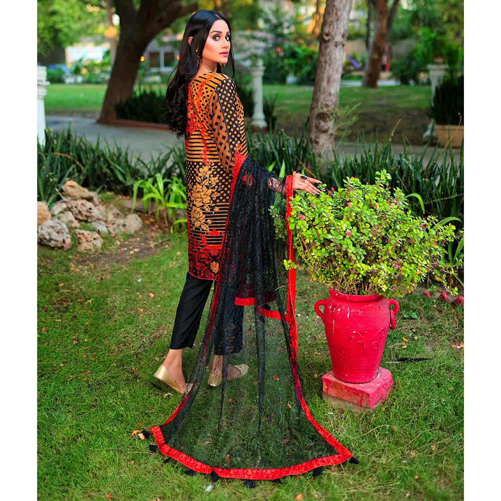 Sunaina Malai Unstitched 3Pcs Suit - 13, Women, 3Pcs Shalwar Suit, Chase Value, Chase Value