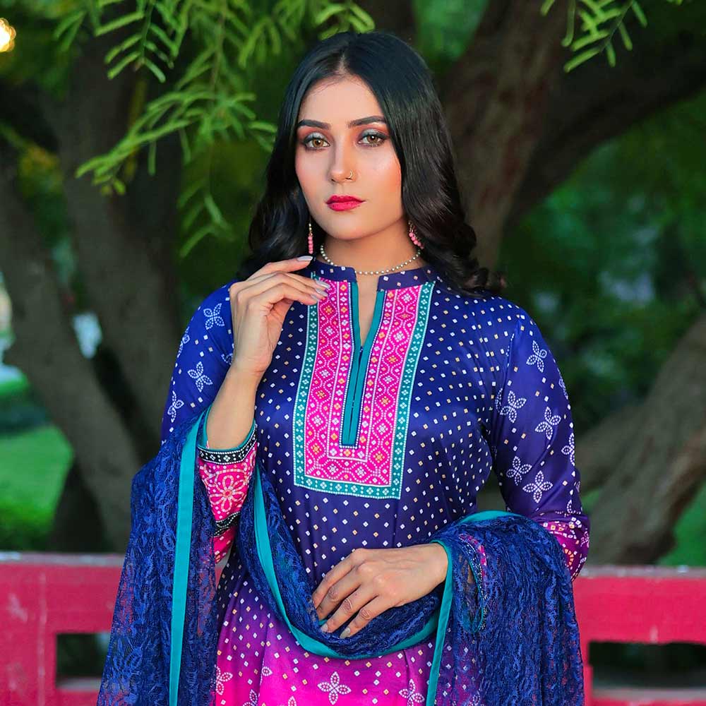 Sunaina Malai Unstitched 3Pcs Suit - 16, Women, 3Pcs Shalwar Suit, Chase Value, Chase Value