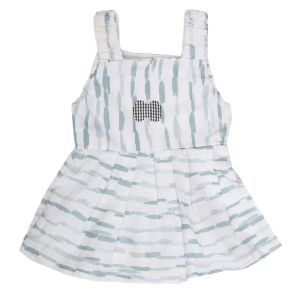 Newborn Girls Frock - White, Kids, NB Girls Frocks, Chase Value, Chase Value