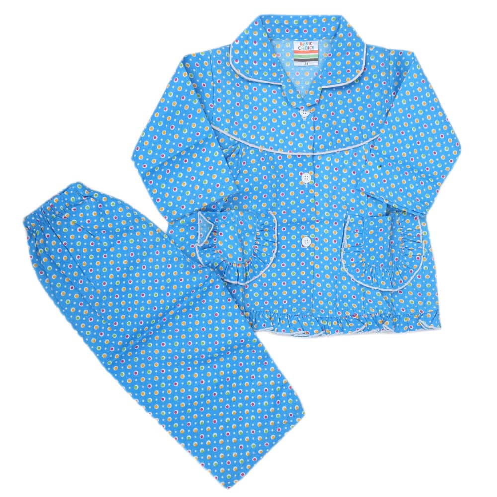 Girls Full Sleeves Night Suit - Multi, Kids, Girls Sets And Suits, Chase Value, Chase Value