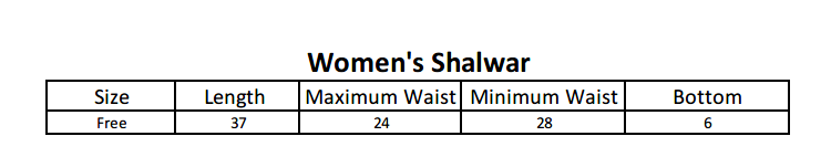 Women's Shalwar - Red, Women, Pants & Tights, Chase Value, Chase Value