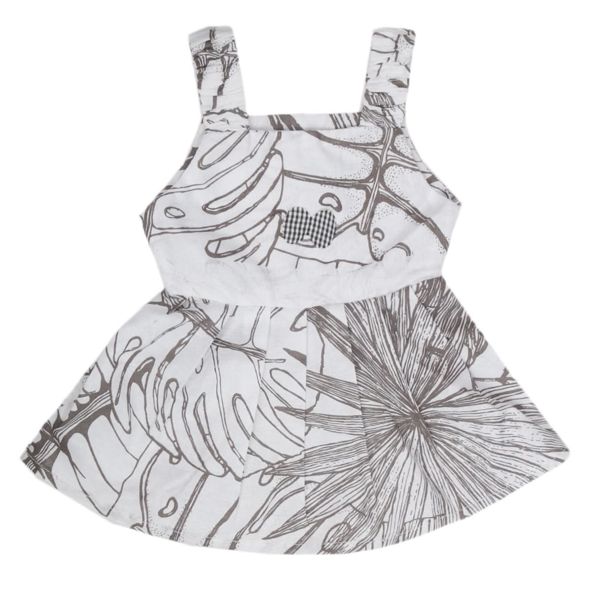 Newborn Girls Frock - Brown, Kids, NB Girls Frocks, Chase Value, Chase Value